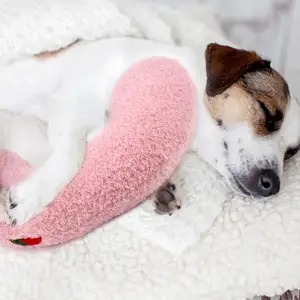 Grosir bantal kucing mewah berbentuk U untuk bantuan sendi tidur meningkatkan mainan menenangkan hewan peliharaan bantal pereda kecemasan untuk bantal anjing