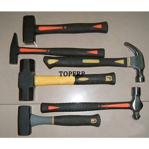 2lb 4lb 6lb 8lb 10lb Hardware <b>Tools</b> Octagonal Claw Hammer with Fiberglass Handle - Product Image 2