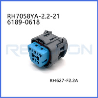 Carcasa de Conector Automotriz 6189-0618 para Arnés de Cableado Sumitomo Serie HX 090 Hembra, Fabricante y Proveedor