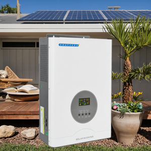 4Kw 6KW 7kW 8KW 10KW đầu ra kép trên Off Grid năng lượng mặt trời biến tần 24V 48V tinh khiết Sine Wave Hybrid năng lượng mặt trời biến tần với MPPT điều khiển - Product Image 1