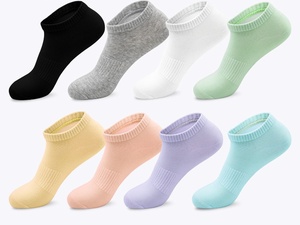 Venta al por mayor de calcetines de verano bordados pesados para hombres y mujeres desechables de nylon que absorbe el sudor desodorizante cuerpo puño Logo posición - Product Image 4