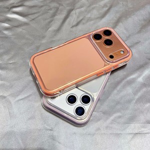Funda de Teléfono Transparente de TPU Suave de Lujo para iPhone 18 17 Air 16E 15 14 13 12 11 Pro Max Plus, Color Caramelo, Protección de Cámara - Product Image 6