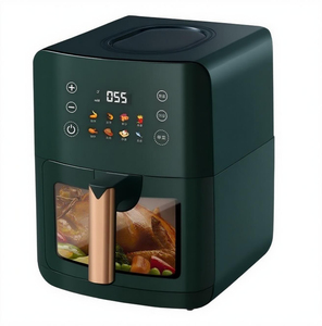 Modern Home <b>Smart</b> Touch Screen <b>Air</b> <b>Fryer</b> 2L/3L Plastic Electric Oil-Free Square for Household Outdoor Garage Use Digital Control - Product Image 5