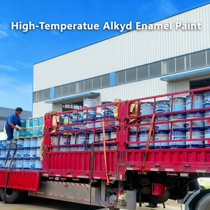 <span class=keywords><strong>Pintura</strong></span> de Esmalte Alquídico Resistente al Calor Extremo, Revestimiento Líquido para Calderas, Intercambiadores de Calor, Tuberías de Alta Temperatura, <span class=keywords><strong>Pintura</strong></span> para Muebles - Product Image 2