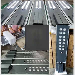 Clôture de sécurité boîtier 15000lm luminaires 175w 4.2v moderne 12ow pilote meilleur traditionnel 20000lm Portable solaire rond réverbère - Product Image 2