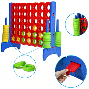 Juego de Mesa 4 en Raya Tridimensional, Ajedrez de Cuatro Piezas Consecutivas, Juego Educativo para Niños que Fomenta la Sabiduría - Product Image 4