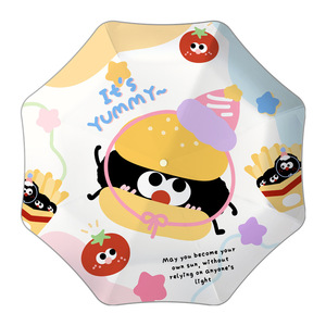 Nuevo Paraguas Infantil con Diseño de Dinosaurio de Dibujos Animados, Plegable en Tres Secciones, Automático y Anti-rebote, para Niños y Niñas de Primaria - Product Image 1