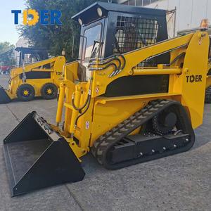 لودر صغير TDER الأكثر مبيعًا، رافعة انزلاقية بمسار فولاذي 0.7 طن، 1500 رطل، 50 حصان، 700 كجم للحدائق - Product Image 5