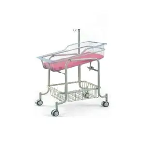 Hospital Crib CE Approved Adjust Height Powder Steel Hospital Baby Cribs