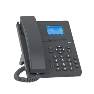 Télé<span class=keywords><strong>phone</strong></span> de bureau VoIP IP POE Sachikoo S21 avec écran couleur de 2,4 pouces, 2 comptes SIP, identification de l'appelant, compatible <span class=keywords><strong>Windows</strong></span> - Product Image 1