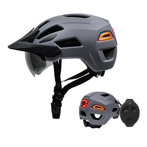 Cascos de Ciclismo Deportivos Dobles para Adultos al por Mayor, Estilo <span class=keywords><strong>MTB</strong></span>, Lente Magnética, Seguridad, LED Recargable, Transpirables - Product Image 1