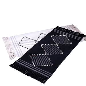 Modern Home Decor Area <b>Rug</b> Washable PET Friendly Cotton Woven Custom Carpets and <b>Rugs</b> for Living Room Travel Prayer - Product Image 1