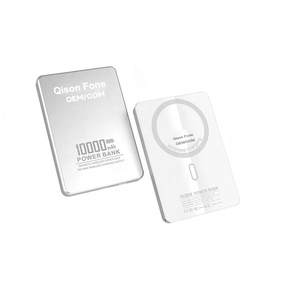 พาวเวอร์แบงค์แม่เหล็กไร้สายขนาดบางพิเศษ 10.7 มม. ความจุ 10000mAh รองรับการชาร์จเร็ว 20W <span class=keywords><strong>PD</strong></span> และ 15W Mag  วัสดุอะลูมิเนียมอัลลอยแบบพกพา - Product Image 1