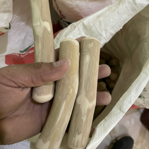 Palo para masticar perro de madera de café Natural de Vietnam juguete para masticar mascotas de madera para morder comportamiento y mantenimiento Dental - Product Image 1