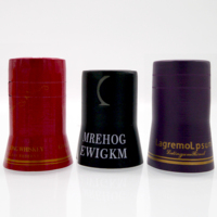 Capsules thermorétractables en PVC de 30 mm pour bouteilles de vin - Logo personnalisable, sceau inviolable, capsules professionnelles pour bouteilles de vin