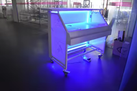 Comptoir de bar pliable simple avec roulettes pour extérieur – Station de bar à cocktails pliable en promotion