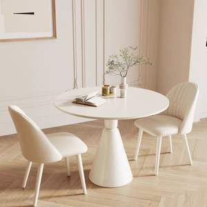 2025 New Arrival <strong>Space</strong> <strong>Saver</strong> Dining <strong>Table</strong> <strong>and</strong> <strong>Chairs</strong> Cheap Price Round Dining <strong>Tables</strong> <strong>and</strong> <strong>Chairs</strong> Sets for Dining Room - Product Image 2