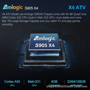 <span class=keywords><strong>TV</strong></span> Box X4 Android <span class=keywords><strong>TV</strong></span> 11 <span class=keywords><strong>Smart</strong></span> 1080p 4 Núcleos Amlogic S905X4 - Product Image 4