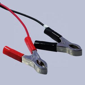 Ağır timsah timsah klip SAE 2 Pin konnektör kablosu için 220V elektronik pil şarj test uygulamaları - Product Image 3