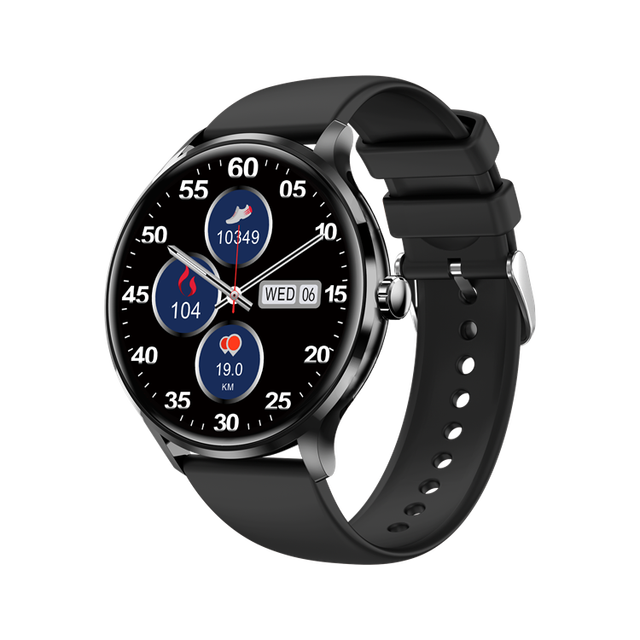 Smart Watch Qs80 1.39 Inch Tft Full Touch Screen Long Battery Blood Oxygen Pressure Fitness Tracker Bt Call Smartwatch