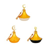 Nouveaux articles métalliques très demandés : Contenants hermétiques et plateaux de rangement pour collations de table, style Moyen-Orient, ornements exquis et pratiques