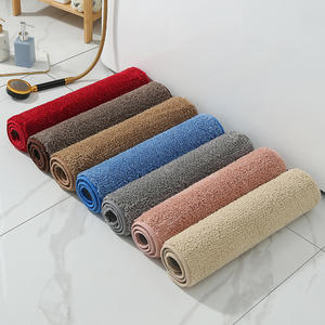 Lavable Confortable Solide Écologique Fibre Tapis Antidérapant Doux Shaggy <span class=keywords><strong>Grand</strong></span> Tapis De <span class=keywords><strong>Bain</strong></span> Rectangulaire À Absorption Rapide - Product Image 5
