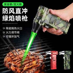 Briquet à flamme directe transfrontalier Debang, résistant aux hautes températures, pistolet de soudage au butane, pistolet de pulvérisation coupe-vent pour barbecue extérieur - Product Image 3