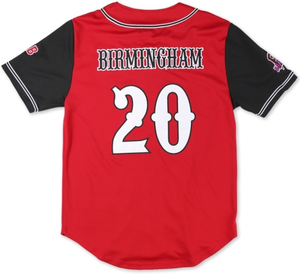 T-shirt de baseball personnalisé Tontons Factory avec logo imprimé par transfert thermique, 100 % polyester, nom de l'équipe, numéro, collège, séchage rapide - Product Image 6