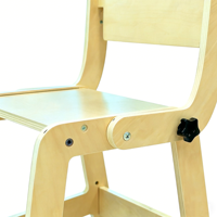 Tabouret d'appoint en bois pour enfants et tout-petits - Aide de cuisine