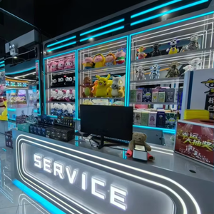 Meubles de décoration pour boutique de jouets, présentoir de jouets, étagère de présentation, comptoir avec éclairage LED - Product Image 4