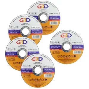 125X1.2X22.2mm 5inch 125mm Metal Abrasives Cutting Disc 2IN1 And Stainless Steel