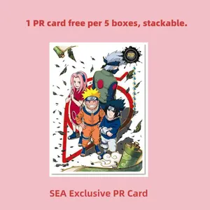 48 Cajas de Tarjetas Coleccionables Kayou Smriti Ninja Village Ground Scroll Serie 002, Tarjeta Holo Secreta, Edición SEA, Precio Oficial Inmejorable - Product Image 2