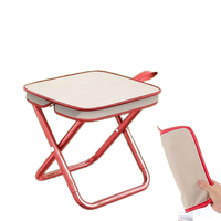 Chaise pliante moderne d'extérieur, portable, pour pique-nique, sortie printanière, pêche, tabouret de plage, équipement de camping en métal