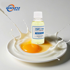 กลิ่นนมไข่ กลิ่นธรรมชาติสำหรับปรุงแต่งอาหาร ชนิดน้ำ/ผง ละลายน้ำได้- ยี่ห้อไบส์ฟู- สำหรับเบเกอรี่ เครื่องดื่มนม บรรจุขวด - Product Image 1