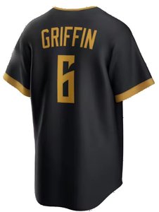 Nouveau Maillot de Baseball Brodé pour Hommes Pittsburgh 2026 – Numéros 30 Paul Skenes, 21 Robert Clemente, 6 Konnor Griffin – Édition Américaine - Product Image 2