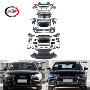 CZJF superventas nueva condición accesorios de conversión parachoques faro difusor guardabarros cuerpo Kit para Audi <span class=keywords><strong>A6</strong></span> C7 actualización C8 <span class=keywords><strong>2019</strong></span> - Product Image 2