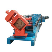 Machine automatique portable de fabrication de tuiles de toiture et de gouttières en acier coloré avec engrenages et roulements pour la formage de gouttières de descente