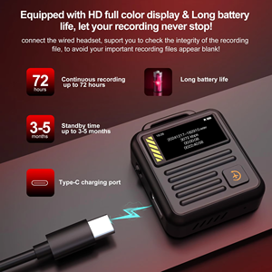 Grabadora de Voz de Bolsillo Profesional P20, Reducción de Ruido HD, Conversión de Voz a Texto, Interpretación Simultánea, Reuniones de Negocios - Product Image 2