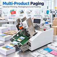 Machine de comptage et de pagination haute vitesse pour boîtes en carton et sacs en plastique, imprimante jet d'encre pour numéros de série, alimentation par friction pour usage alimentaire