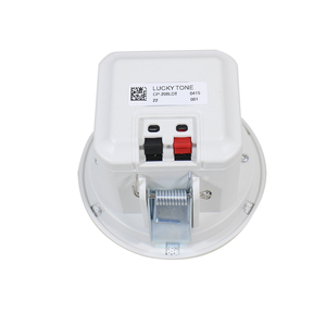 (CP-208LDT) Ultra Mini 8W veloce installare il soffitto di plastica altoparlante per PA, <span class=keywords><strong>BGM</strong></span>, Home Audio, ufficio, fabbrica, magazzino e stazione - Product Image 6