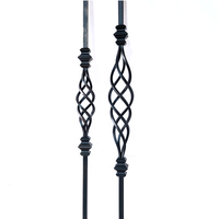 Bascule en fer forgé de haute qualité, balustrade d'escalier, panier avec collerette, offre spéciale