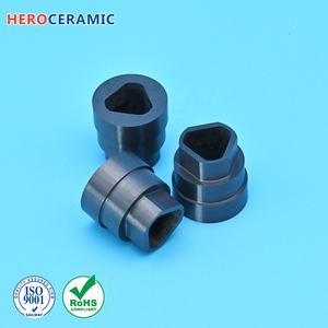 Manchon en céramique de nitrure de silicium haute température, tube d'isolation électrique, pièce en céramique technique de précision personnalisée - Product Image 1