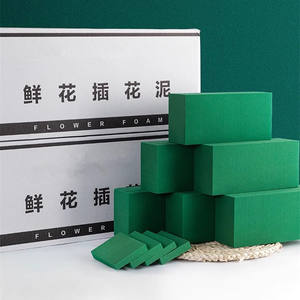 진짜 꽃과 섬유 꽃을위한 꽃 거품 화환 - Product Image 3