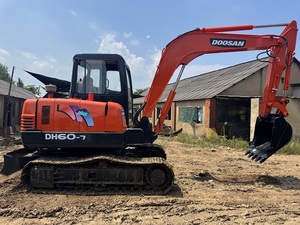 99% new Used Doosan DH60 6tons Excavator <b>Second</b>-<b>hand</b> Digger Hydraulic Crawler Doosan DH60 with EPA/CE in Stock - Product Image 2