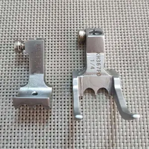 KH367 Double Welting Cording Tuyauterie Pression Pied Pour Durkopp Adler 367 467 767 Juki Lu-2210 Machine À Coudre Pièces KH367P0