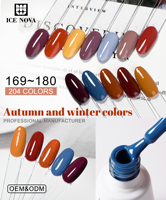 Vente en gros plus de 2000 couleurs 7.5ml 10ml 15ml Ensemble de vernis à gel sans hème Marque privée Soak Off Uv Gel Gel longue durée