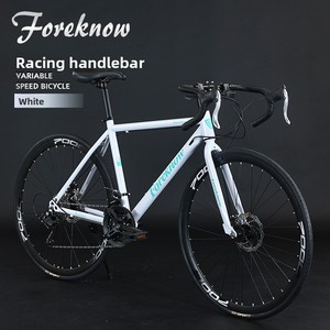 <span class=keywords><strong>Vélo</strong></span> de route en acier à haute teneur en carbone avec guidon courbé, freins à double disque, <span class=keywords><strong>ultra</strong></span>-<span class=keywords><strong>léger</strong></span>, pour hommes, femmes et adultes, 24/26 pouces, vente en gros transfrontalière - Product Image 6