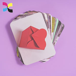 <span class=keywords><strong>Amistad</strong></span> naipes impresión cartón solapa caja aprendizaje juego de cartas personalizado impreso - Product Image 5