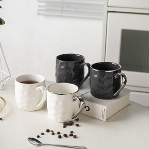Nordic Style <b>Ceramic</b> <b>Mug</b> Solid Color Coffee Cup For Home Use Chaozhou Made - Product Image 1