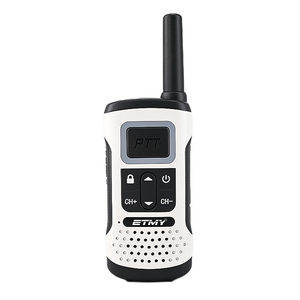 Radio Walkie Talkie ETMY ET-T7 VOX UHF, Radio Portátil de Mano con Doble PTT, Tipo C, USB, 3KM, para Esquí, Viajes, Deportes, Radio Bidireccional - Product Image 1